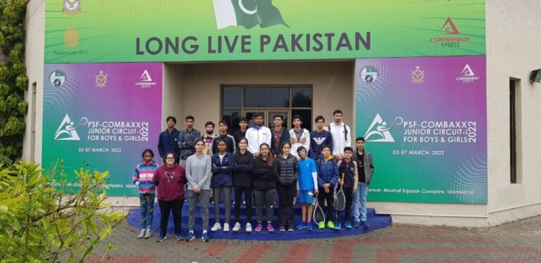 Pakistan Junior Squash Circuit-1, 2022: Day 1