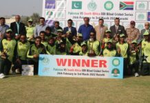 BREAKING Blind Cricket-2022 S. Africa Tour Pakistan-3rd ODI: Series Whitewashed By Pak Team