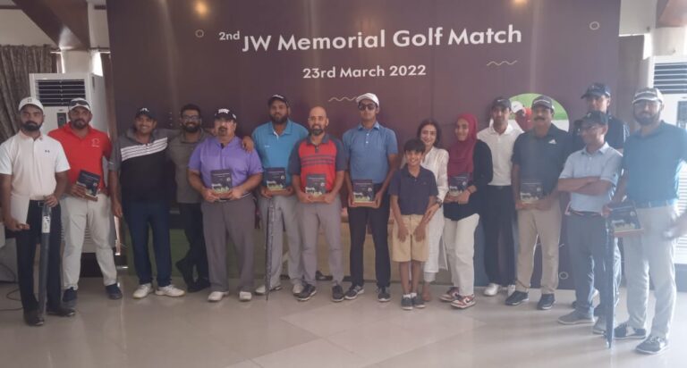 BREAKING 2nd JW Golf Memorial Match 2022: Omar & Aania Win Titles