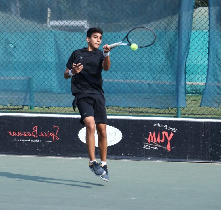 3rd Tennis Lovers Junior National: Bilal & Asad In Finals