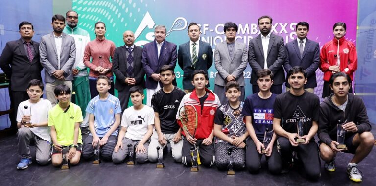 2022 Pakistan Junior Squash Circuit-1: U19 Title Winners-Ashab & Sana