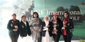 5th PGF Int’l Ladies Amateur Golf C’ship: Rimsha Lifts 2022 Trophy; Punjab The Team Title