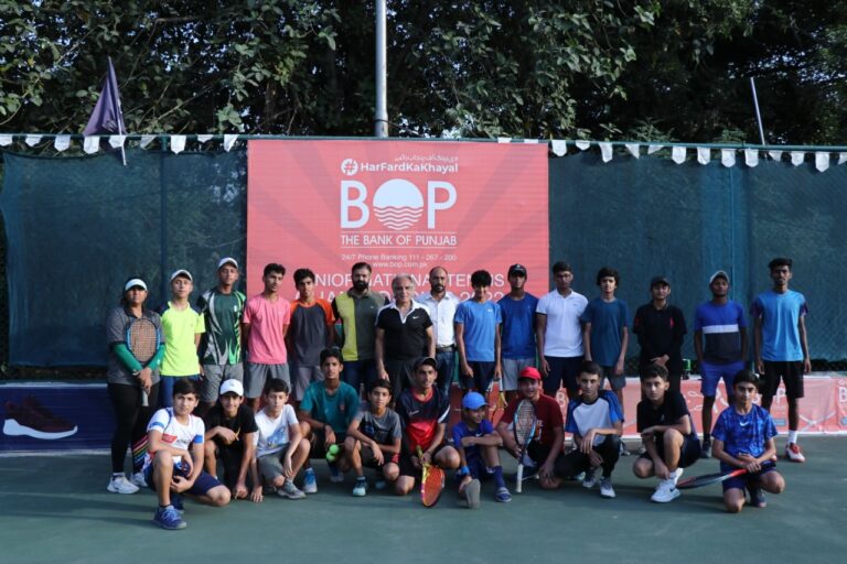 BOP Junior National Tennis Championship 2022: Commences At Punjab Tennis Academy