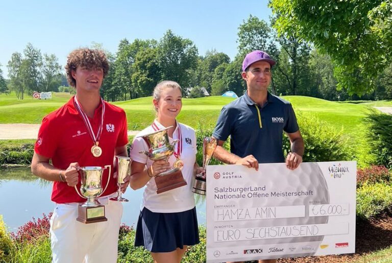 Austrian Open Golf Championship 2022: Pro Hamza Amin Sparkles