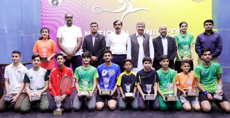 2022 PSF Junior Squash Circuit-2: U19 Title Winners – Ammad & Sana