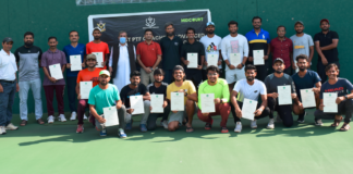 2022 Pakistan Tennis: PTF Coaching Advanced Players Course (Level 2) Conducted