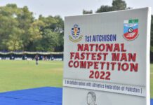 1st Aitchison Fastest Man Race 2022: Shajar Abbas ‘The Fastest’