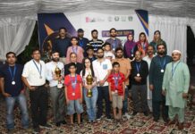 1st Quaid-e-Azam Trophy Chess Championship: Sulaiman & Noor Win; Park Chess Club Concept Inaugurated + Images