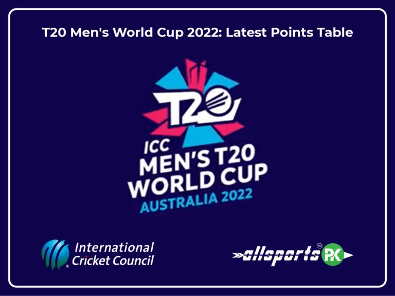 Archive: T20 Men’s World Cup 2022: Complete Points Tables Of Super 12 & Group Stages