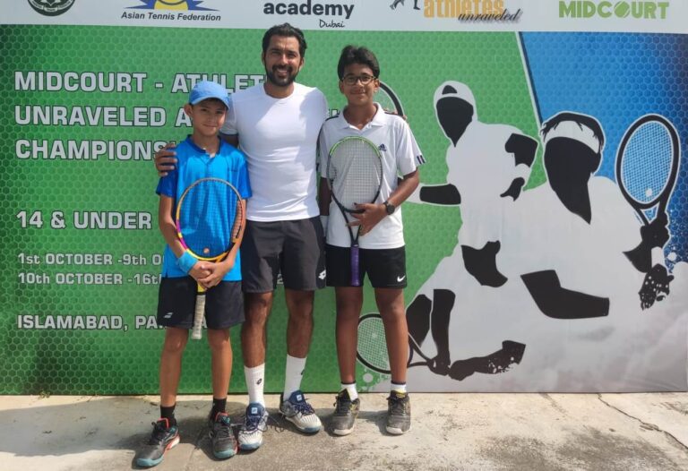ATF Championships 14U Leg-1; Islamabad: Abubakar Talha The Winner
