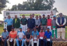5th Edition Jinnah Development Golf Tour 2022: Muhammed Rizwan’s Spirited Triumph