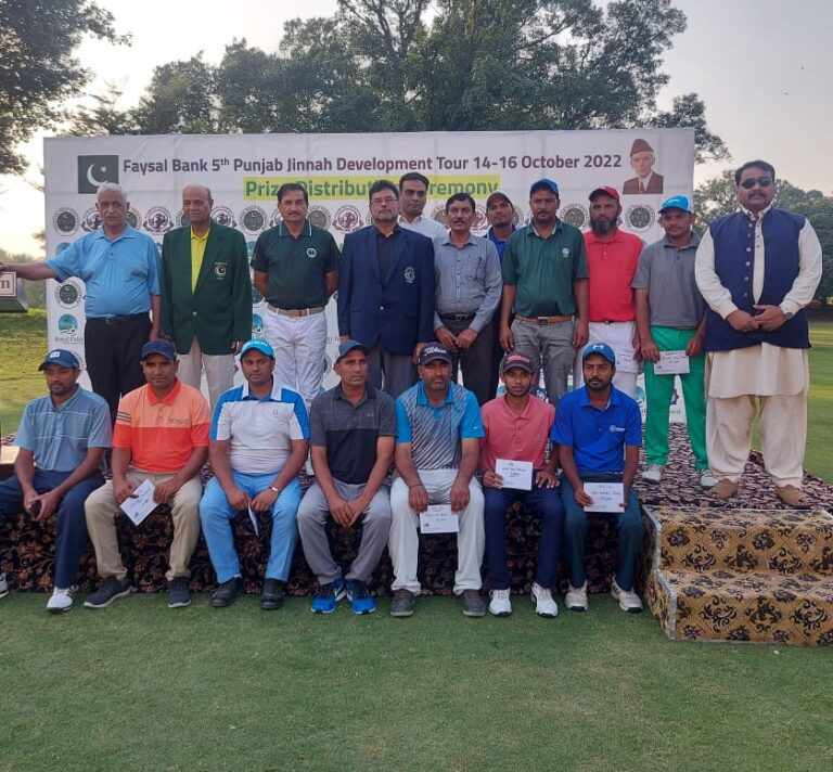 5th Edition Jinnah Development Golf Tour 2022: Muhammed Rizwan’s Spirited Triumph