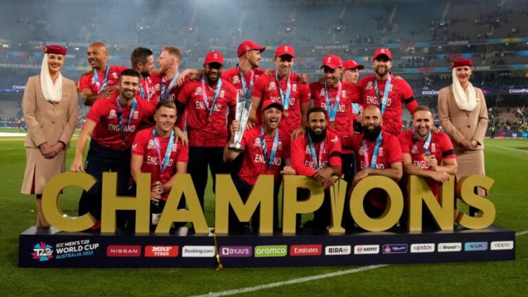 ICC Men’s T20 World Cup 2022: England Lift The Champions Trophy