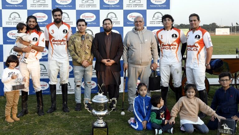 Corps Commander Polo Cup: Remington Pharma By 1/2 Goal Clinch 2022 Trophy 