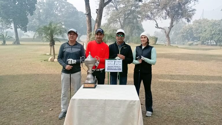 Golf Pakistan-Winter Doubles Match Play: Father & Daughter Tiwana Duo Winners