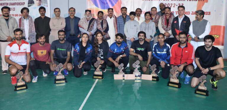 2022-23 National Badminton C’ships-Finals: Murad & Mahnoor Clinch Singles Titles