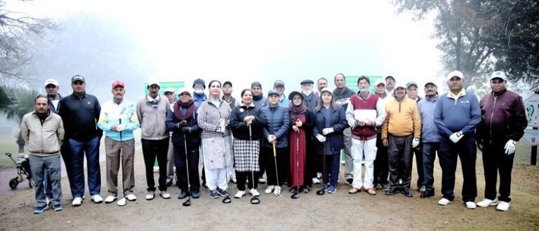 13th S. Manzoor Hussain Memorial Golf 2023: Manzoor Retains Title + With Tehmina Sweeps Prizes