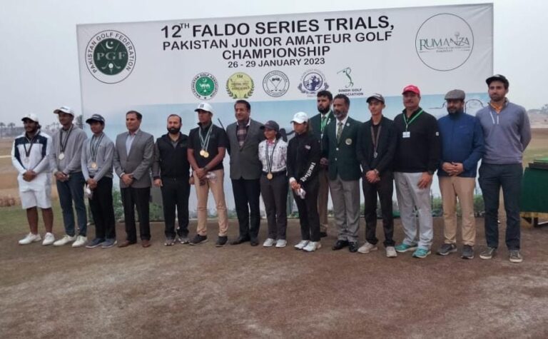 12th Pakistan Jr Amateur Golf C’ship: Saad & Humna 2023 Champions; The Faldo Series Team Members Are…