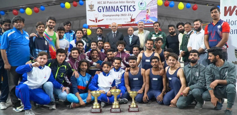 All Pakistan Inter Varsity Gymnastics C’ship: Government College Wins 2023 Title