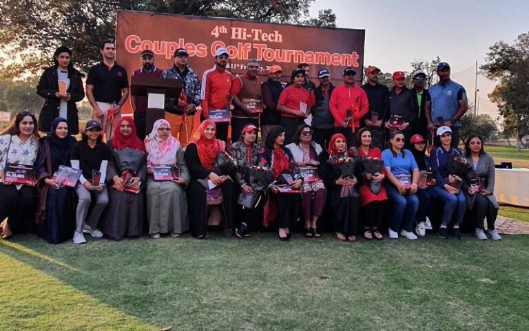 4th Ladies Golf Tournament: Couples Event Winners – Ahmed & Tehmina