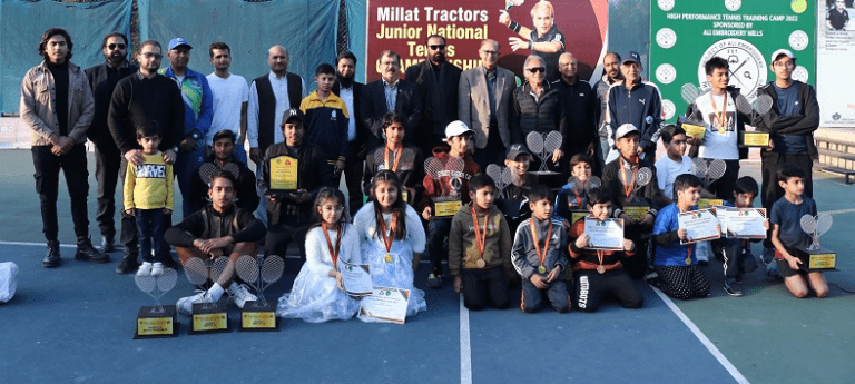 Pakistan-Junior National Tennis C’ship 2023: Double Crowns For Ahtesham & Abdur Rehman