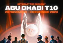 Abu Dhabi T10-Season 7: 2023 Edition Confirmed