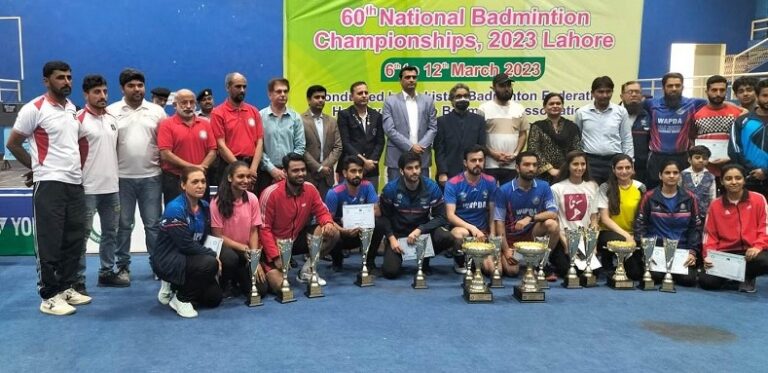 Pakistan-60th National Badminton C’ships: Irfan & Mahoor 2023 Singles Champions
