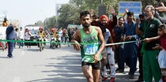 2023 Jashan-e-Baharan Sports; Lahore: Winners-Sohail Marathon; Ali Cycle Race & M. Razzaq Wheelchair Race
