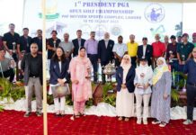 1st President PGA Open Golf C’ship 2023: M. Shahzad; Damil & Hamna Lift Titles