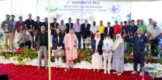 1st President PGA Open Golf C’ship 2023: M. Shahzad; Damil & Hamna Lift Titles