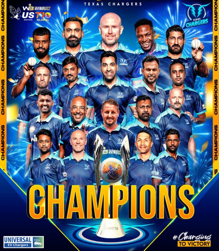 Cricket-US Masters T10 League 2023: Texas Chargers ‘Lucky’ Inaugural Champions | Complete Event Overview