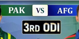 2023 Pakistan vs Afghanistan-3rd ODI: Pakistan Sweep Series
