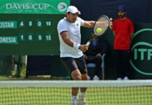 Davis Cup World Group-II Tie Pak v Idn: Day 1 | Pakistan Win Two Singles Matches