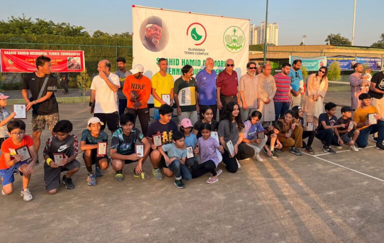 Shahid Hamid Memorial Tennis 2023: Jibran & Fatima Win Singles Titles