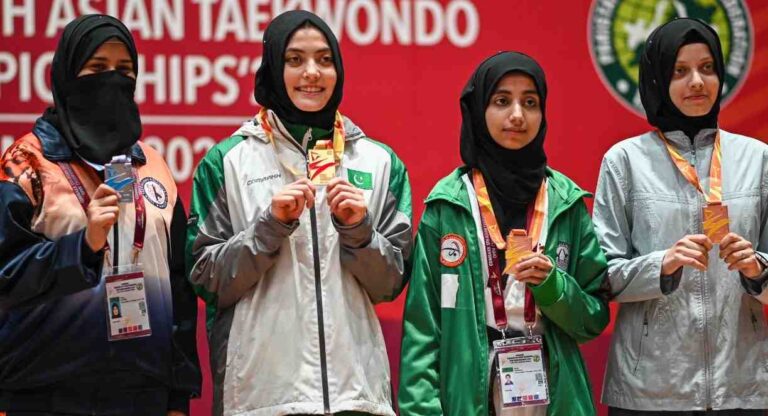 5th Asian Open Taekwondo C’ship: Pakistan Dominates With 47 Medals