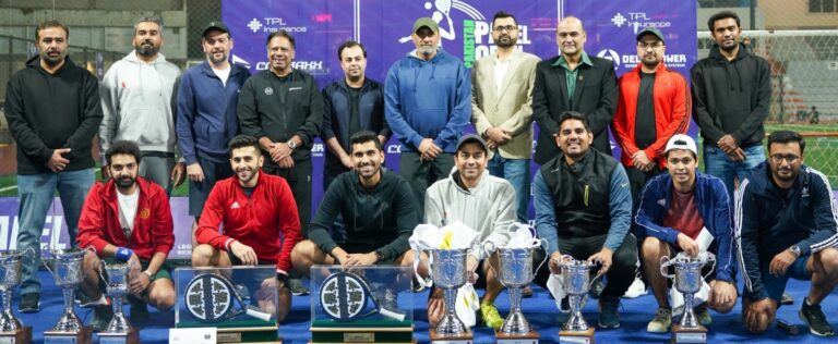 1st Pakistan Paddle Tennis Tournament 2023: Farhan & Shahzaib Winners