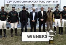 11th Corps Commander Polo Cup: FG/Din Team 2024 Winner