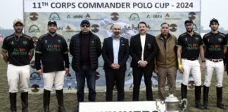 11th Corps Commander Polo Cup: FG/Din Team 2024 Winner