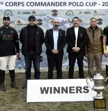 11th Corps Commander Polo Cup: FG/Din Team 2024 Winner