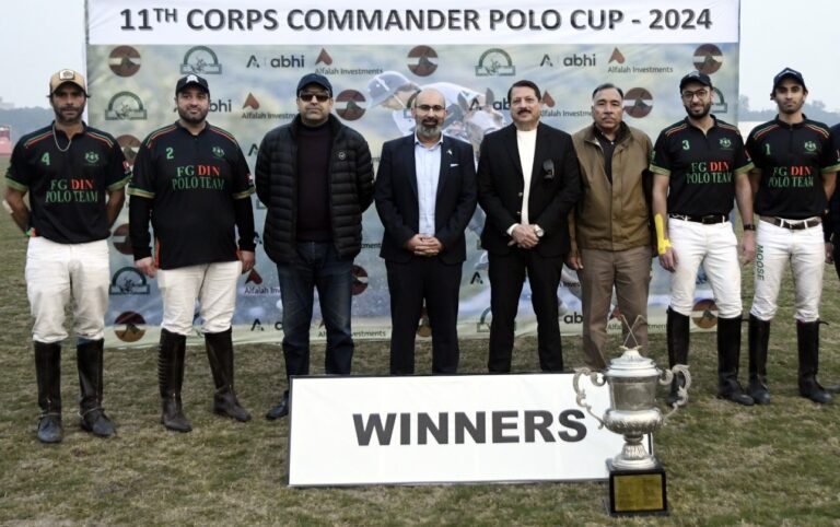 11th Corps Commander Polo Cup: FG/Din Team 2024 Winner