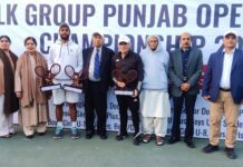2024 Punjab Open Tennis Championship: Muzamil Clinches Men’s Two Titles; Shimza Wins Ladies Singles Title
