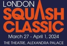 London Squash Classic 2024: Day 2; 28th March – Round 2 Results