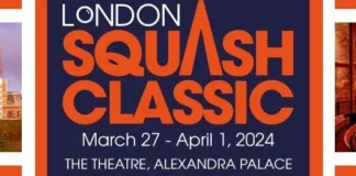London Squash Classic 2024: Day 2; 28th March – Round 2 Results