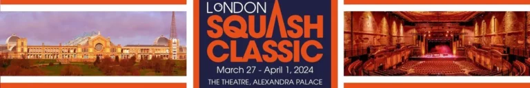 London Squash Classic 2024: Day 2; 28th March – Round 2 Results