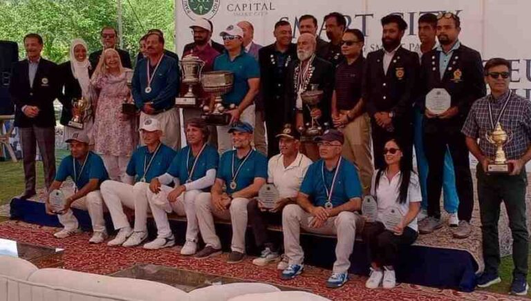 63rd National Amateur Golf C’ship: Raja; Parkha & Rizwan Lift 2024 Titles