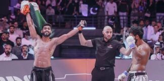 Karate Combat 45: Ferocious Shahzaib Floors India’s Rana Singh; Pakistan Victorious