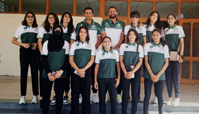 Pakistan-Womens-Volleyball-Team Pakistan Women's Volleyball Training in Italy