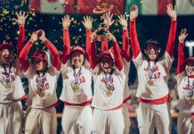 Softball | 2024 WBSC World Cup-Final: Japan Wins Gold; Outclasses No. I Ranked USA Japan Softball Team Celebrates 2024 World Cup Victory