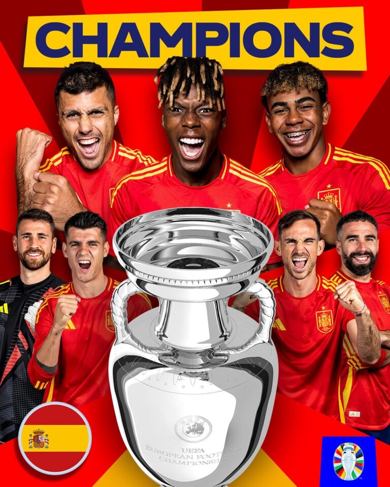 Football-UEFA Euro 2024: Spain European Champions!