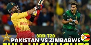 Pakistan Cricket Tour Zimbabwe-3rd T20I | Zimbabwe Stuns Pakistan